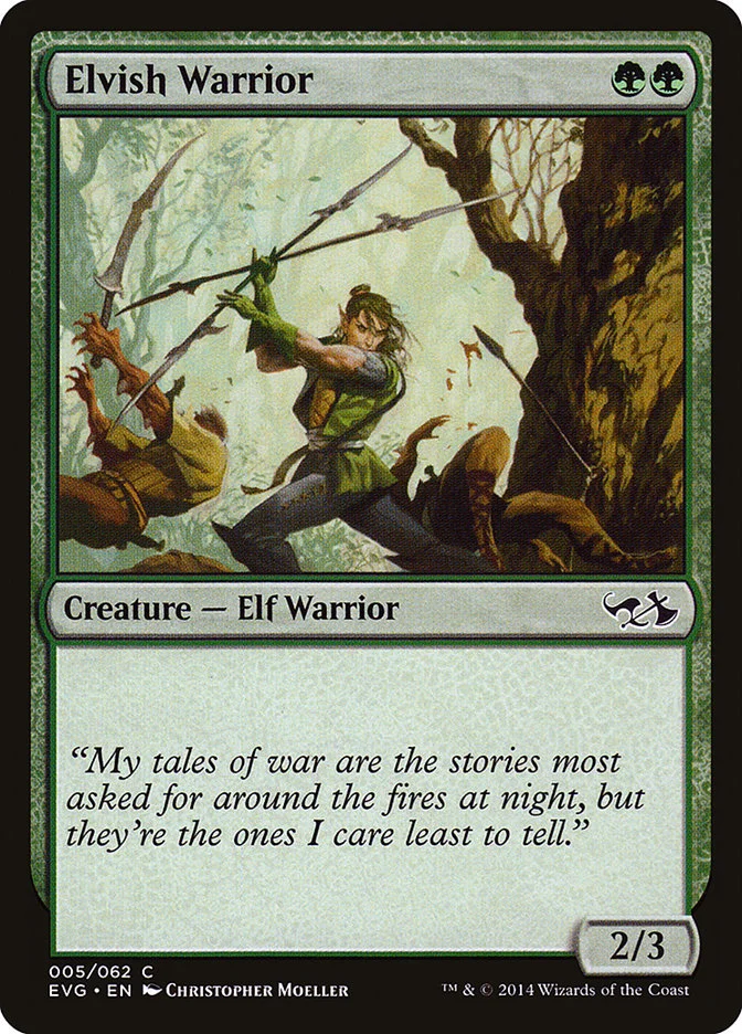 Elvish Warrior 「EVG/5」「EN」