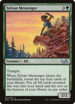 Sylvan Messenger #12 · Magic: The Gathering