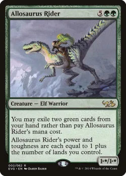 Allosaurus Rider #2 · Magic: The Gathering