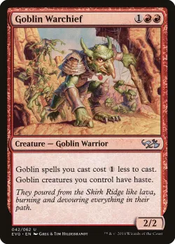 Goblin Warchief 「EVG/42」「EN」