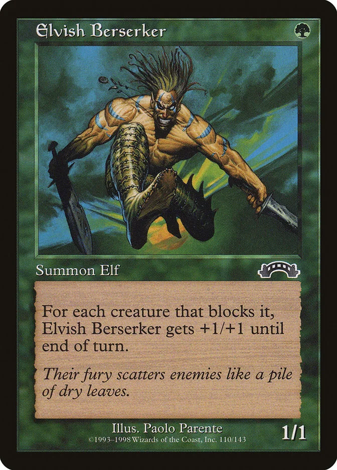 Elvish Berserker 「EXO/110」「EN」
