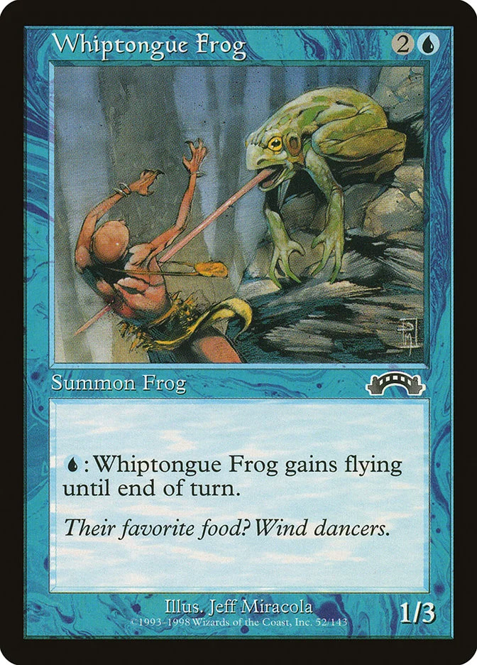 Whiptongue Frog 「EXO/52」「EN」