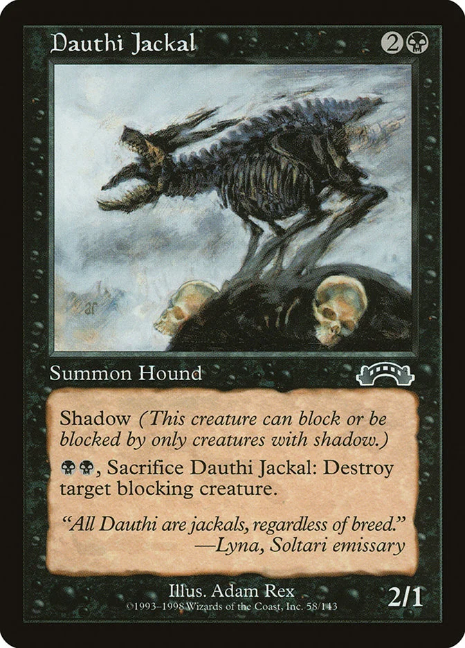 Dauthi Jackal 「EXO/58」「EN」