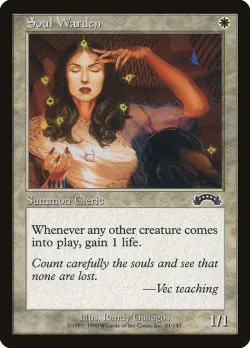 Soul Warden #21 · Magic: The Gathering