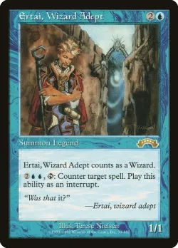 Ertai, Wizard Adept #33 · Magic: The Gathering
