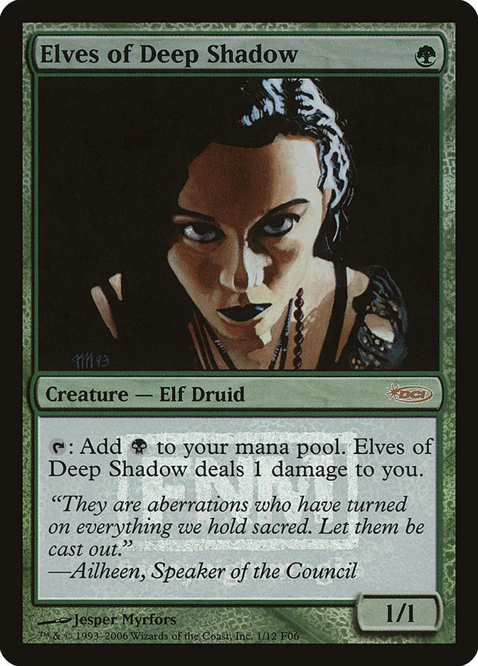 Elves of Deep Shadow 「F06/1」「EN」