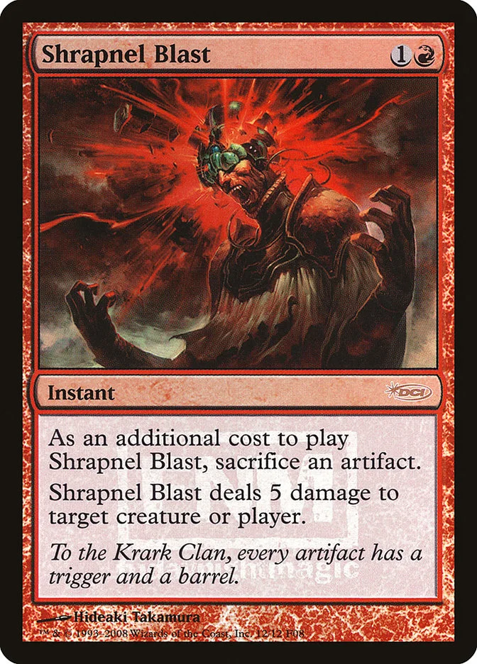 Shrapnel Blast 「F08/12」「EN」