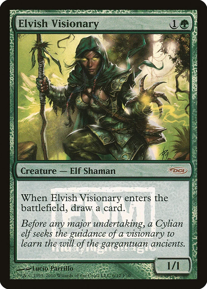 Elvish Visionary 「F10/6」「EN」