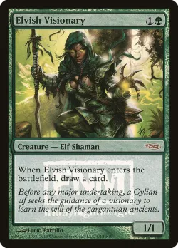Elvish Visionary 「F10/6」「EN」