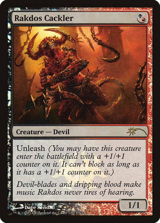Rakdos Cackler 「F13/7」「EN」