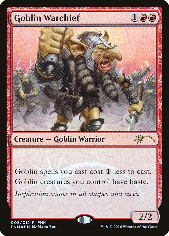 Goblin Warchief 「F16/5」「EN」