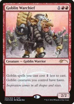 Goblin Warchief 「F16/5」「EN」
