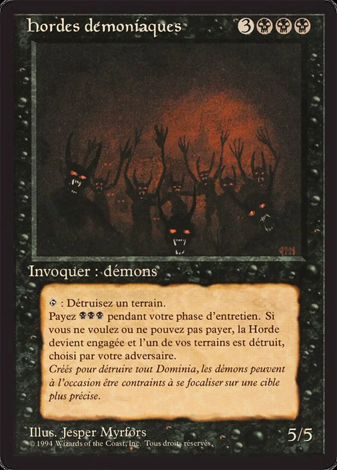 Demonic Hordes 「FBB/104」「EN」