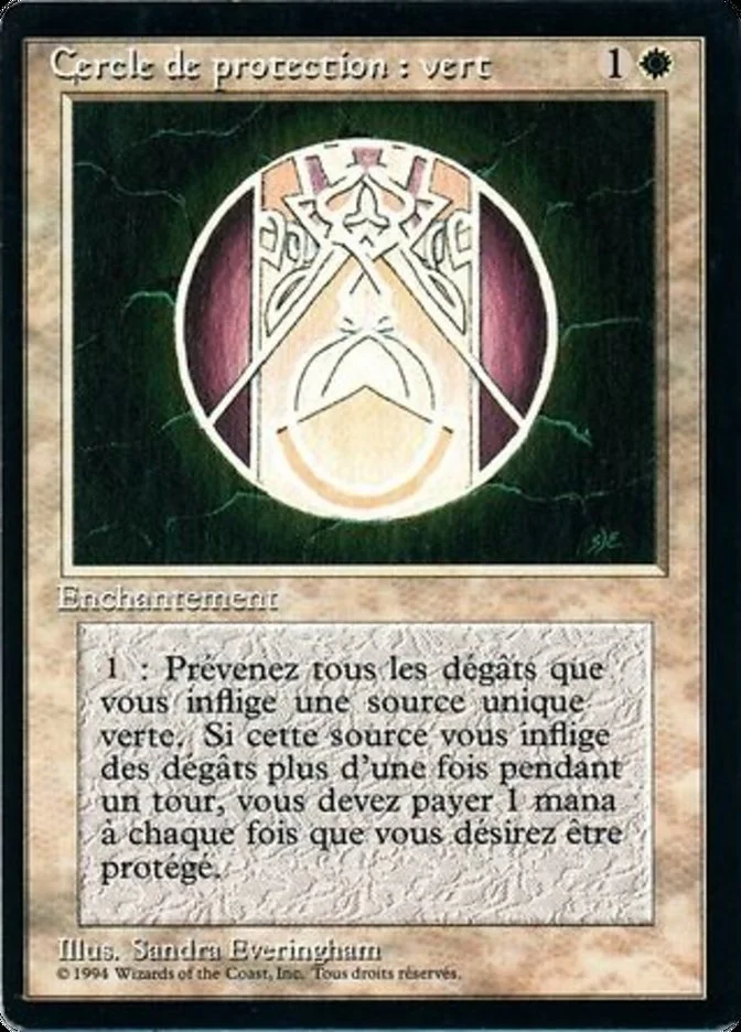 Circle of Protection: Green 「FBB/11」「EN」