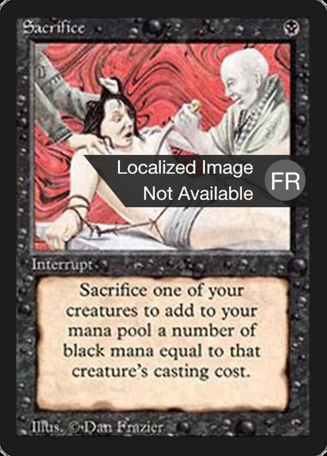 Sacrifice 「FBB/126」「EN」