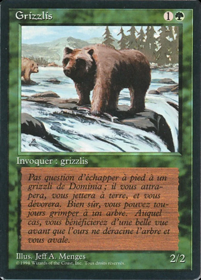 Grizzly Bears 「FBB/201」「EN」