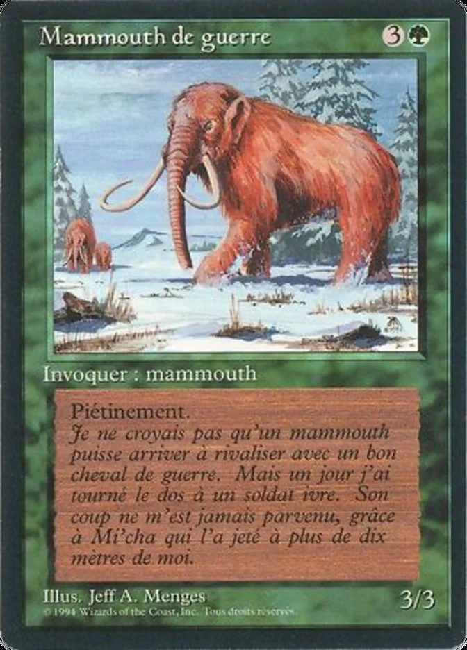 War Mammoth 「FBB/228」「EN」