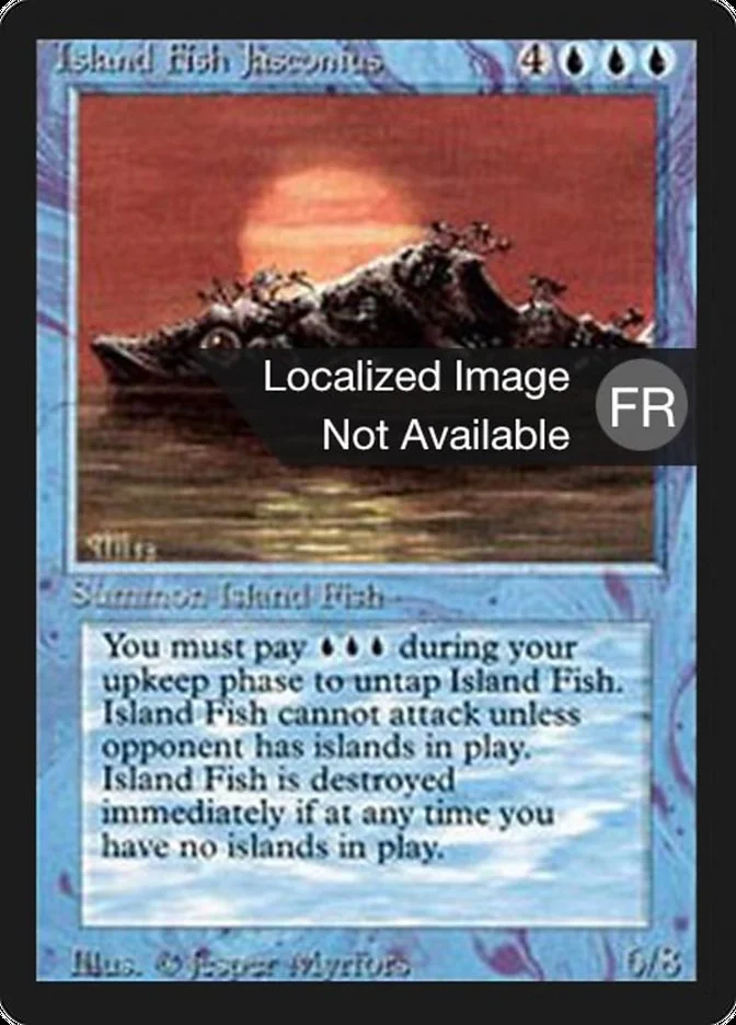 Island Fish Jasconius 「FBB/61」「EN」