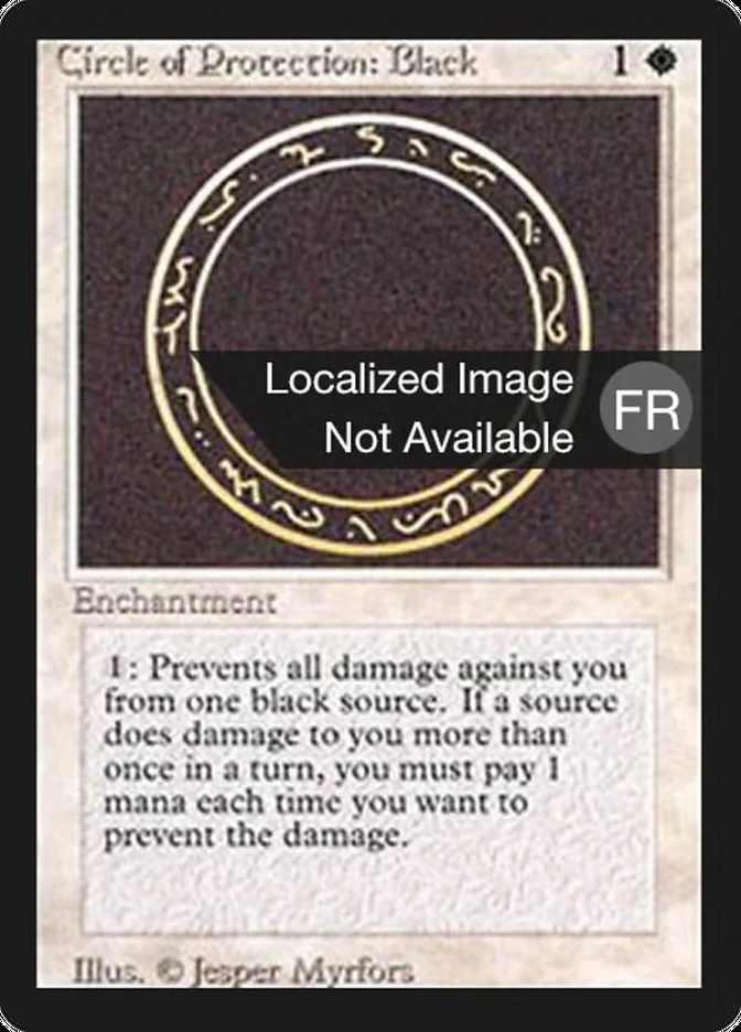 Circle of Protection: Black 「FBB/9」「EN」