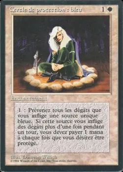 Circle of Protection: Blue #10 · Magic: The Gathering