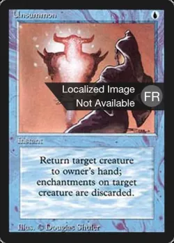 Unsummon #87 · Magic: The Gathering