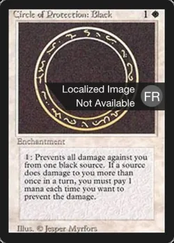 Circle of Protection: Black #9 · Magic: The Gathering