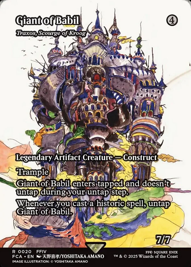 Traxos, Scourge of Kroog 「FCA/20」「EN」