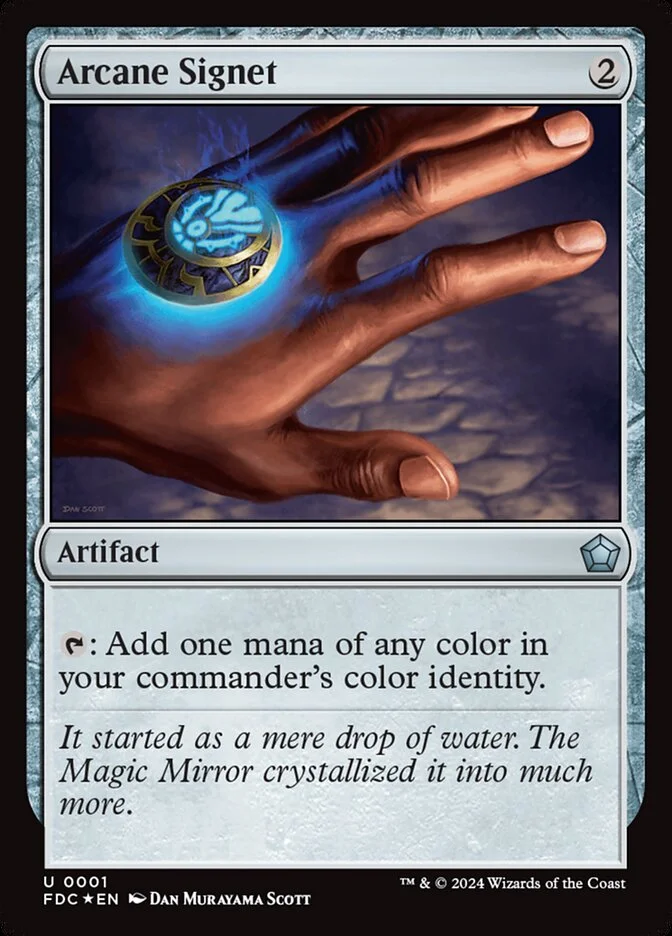 Arcane Signet 「FDC/1」「EN」