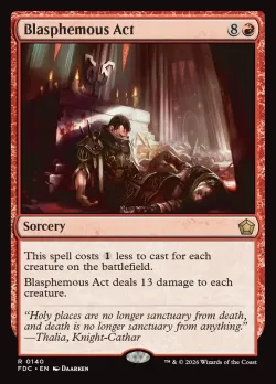 Blasphemous Act #140 · Magic: The Gathering