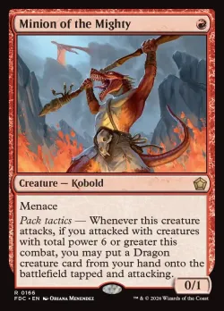Minion of the Mighty #166 · Magic: The Gathering