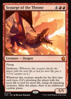 Scourge of the Throne #173 · Magic: The Gathering