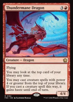 Thundermane Dragon #182 · Magic: The Gathering