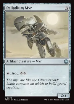 Palladium Myr #278 · Magic: The Gathering
