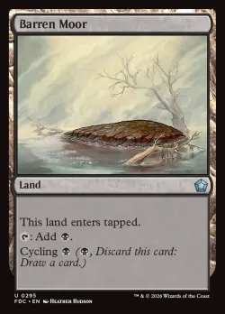 Barren Moor #295 · Magic: The Gathering