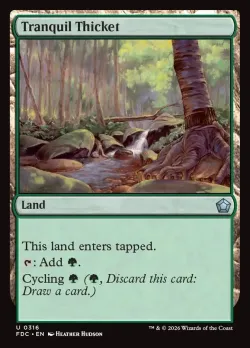 Tranquil Thicket #316 · Magic: The Gathering