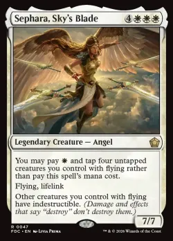 Sephara, Sky's Blade #47 · Magic: The Gathering