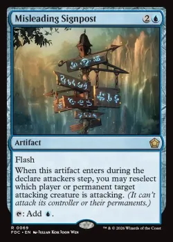 Misleading Signpost #69 · Magic: The Gathering
