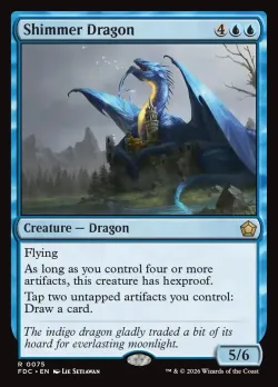 Shimmer Dragon #75 · Magic: The Gathering