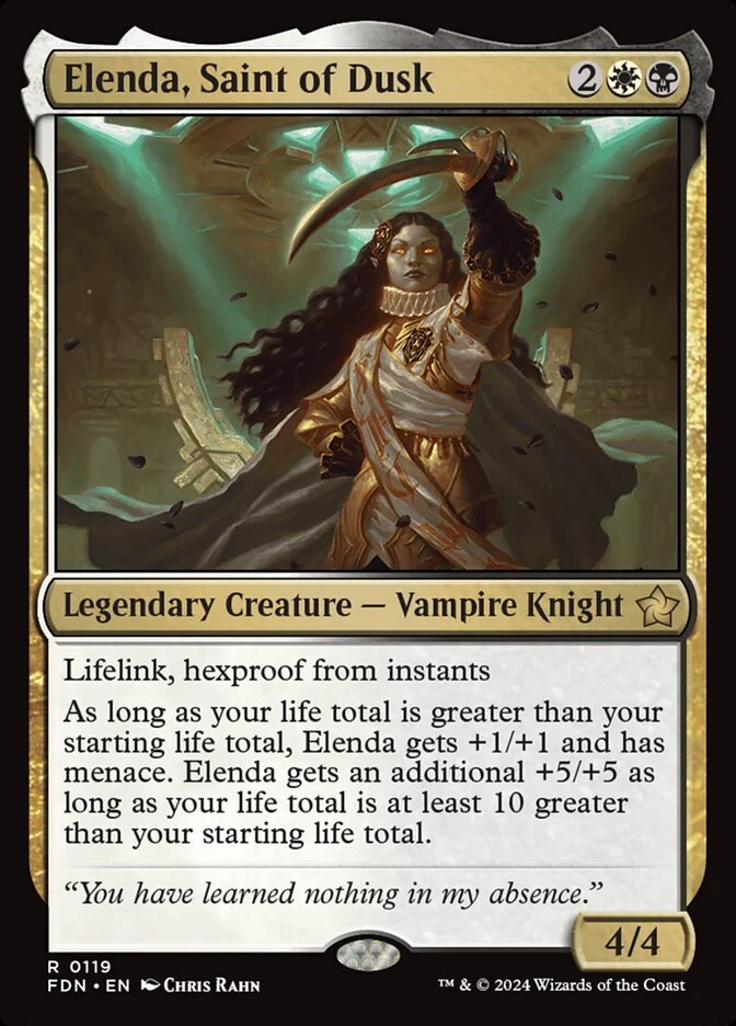 Elenda, Saint of Dusk 「FDN/119」「EN」