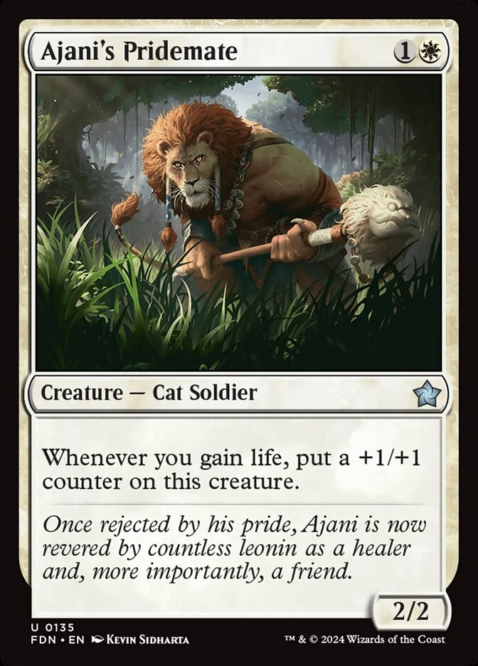 Ajani's Pridemate 「FDN/135」「EN」