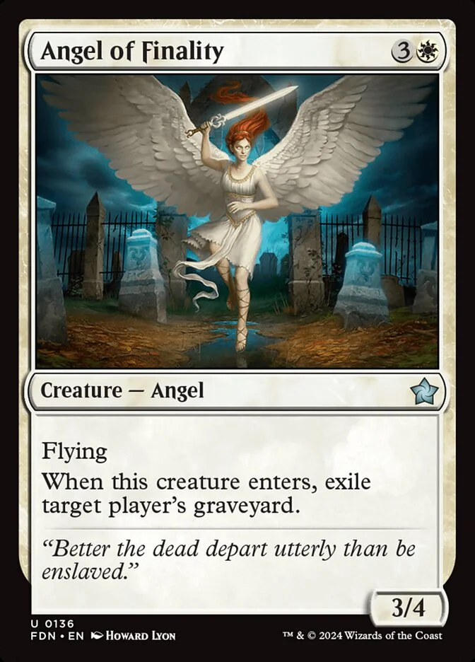 Angel of Finality 「FDN/136」「EN」
