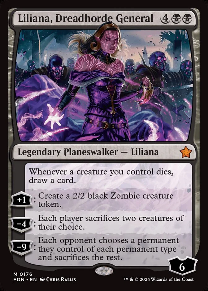 Liliana, Dreadhorde General 「FDN/176」「EN」