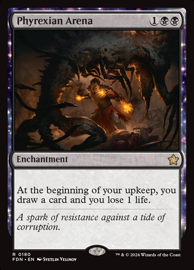Phyrexian Arena 「FDN/180」「EN」