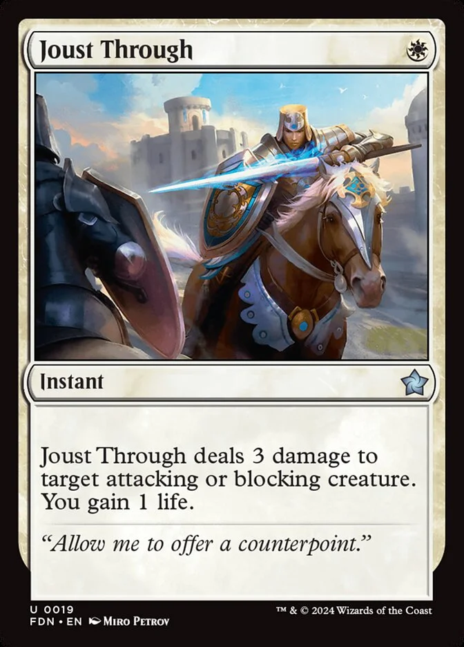 Joust Through 「FDN/19」「EN」
