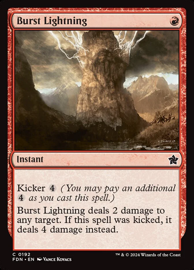 Burst Lightning 「FDN/192」「EN」