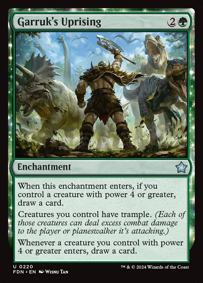 Garruk's Uprising 「FDN/220」「EN」