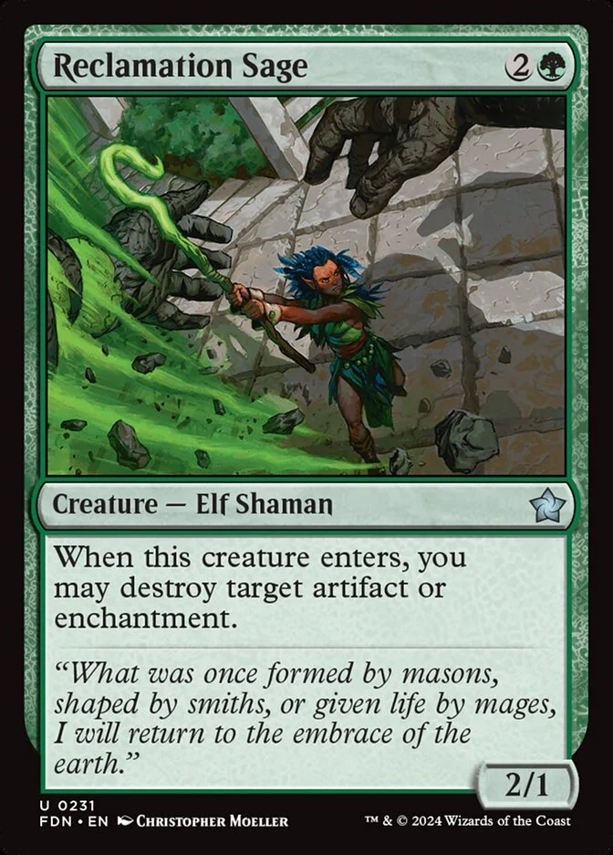 Reclamation Sage 「FDN/231」「EN」