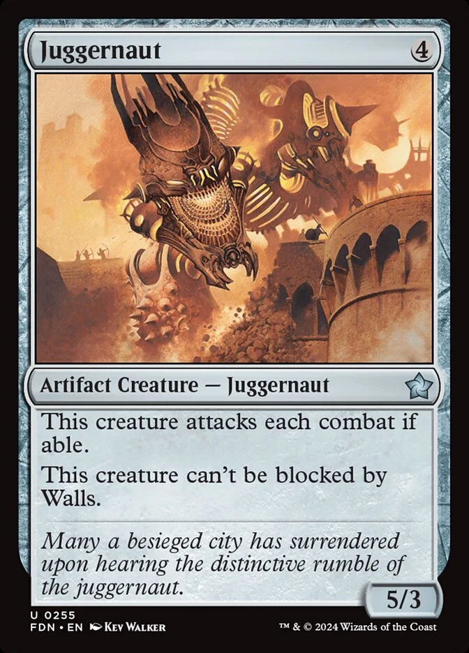 Juggernaut 「FDN/255」「EN」