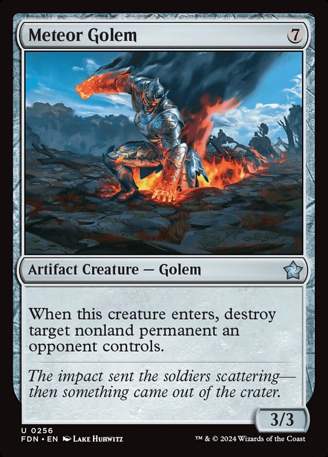 Meteor Golem 「FDN/256」「EN」