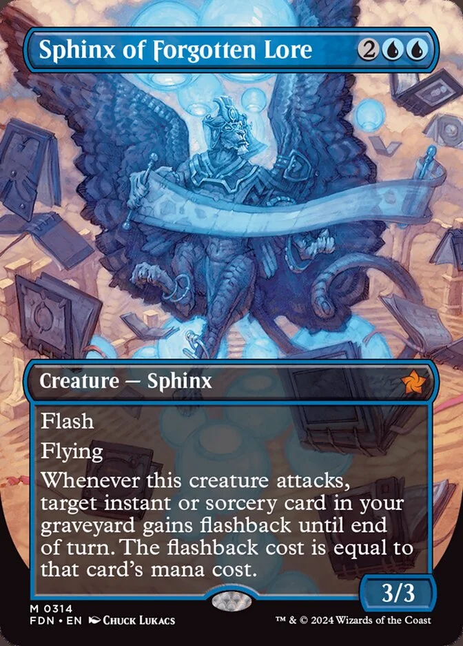 Sphinx of Forgotten Lore 「FDN/314」「EN」